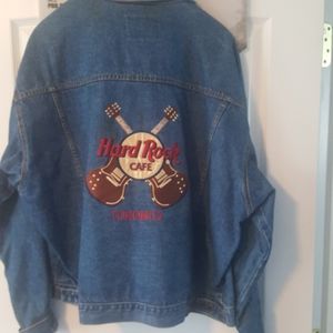 Hard Rock Cafe Blue Jean Jacket/Unisex